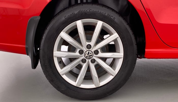 2018 Volkswagen Vento 1.2 TSI HIGHLINE PLUS AT, Petrol, Automatic, 57,569 km, Right Rear Wheel