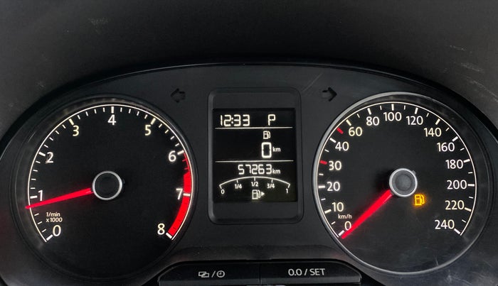 2018 Volkswagen Vento 1.2 TSI HIGHLINE PLUS AT, Petrol, Automatic, 57,569 km, Odometer Image