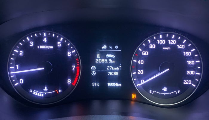 2017 Hyundai Elite i20 ASTA 1.2 (O), Petrol, Manual, 17,988 km, Odometer Image