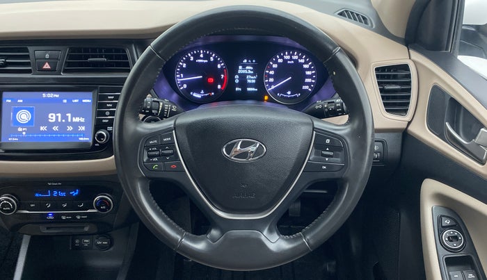 2017 Hyundai Elite i20 ASTA 1.2 (O), Petrol, Manual, 17,988 km, Steering Wheel Close Up
