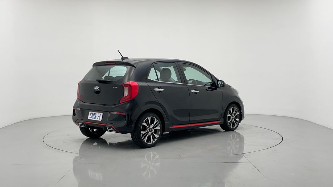 2021 Kia Picanto Gt-line (pe), Automatic, 27689 km, Right Back Diagonal (45- Degree) View