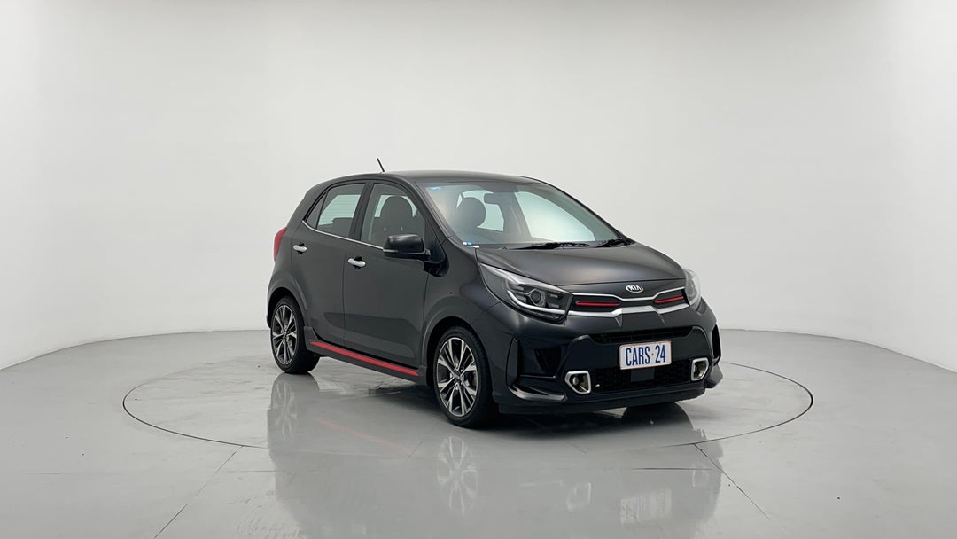 2021 Kia Picanto Gt-line (pe), Automatic, 27689 km, Right Front Diagonal (45- Degree) View