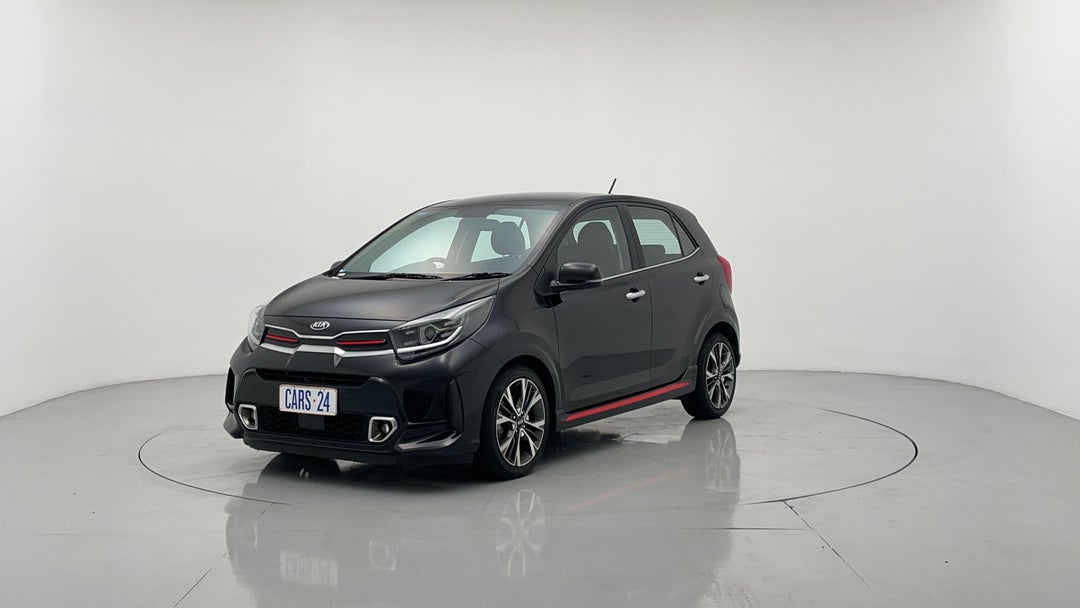 2021 Kia Picanto Gt-line (pe), Automatic, 27689 km, Left Front Diagonal (45- Degree) View