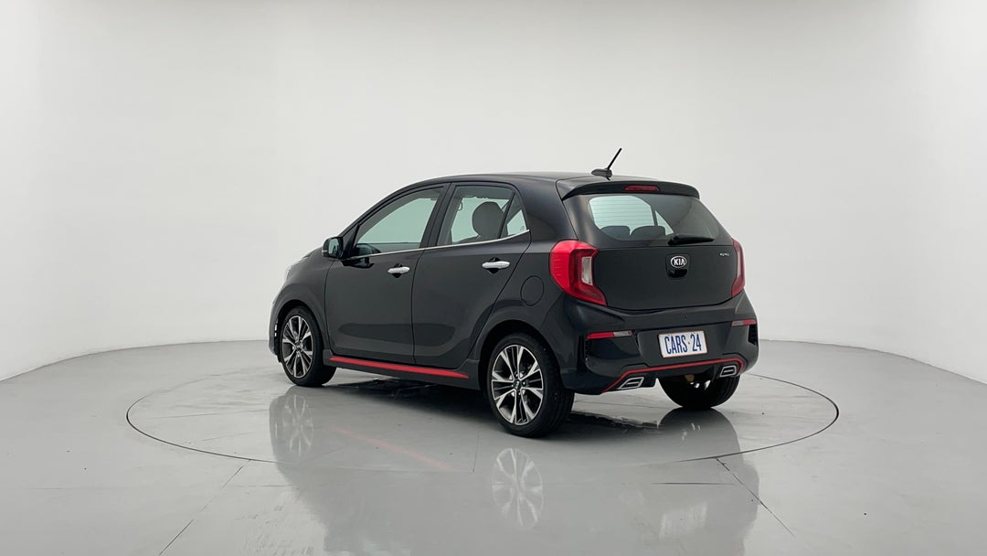 2021 Kia Picanto Gt-line (pe), Automatic, 27689 km, Left Back Diagonal (45- Degree) View