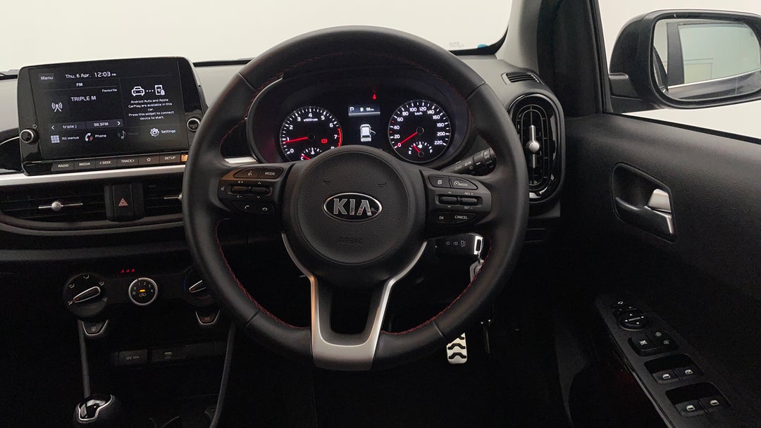 2021 Kia Picanto Gt-line (pe), Automatic, 27689 km, Steering Wheel Close-up