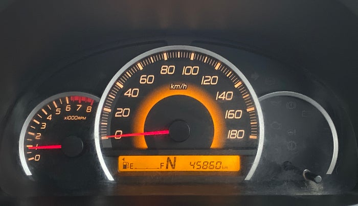 2016 Maruti Wagon R 1.0 VXI AMT, Petrol, Automatic, 46,138 km, Odometer Image