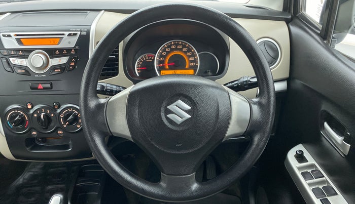 2016 Maruti Wagon R 1.0 VXI AMT, Petrol, Automatic, 46,138 km, Steering Wheel Close Up