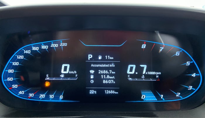 2021 Hyundai NEW I20 SPORTZ 1.2 AT, Petrol, Automatic, 12,665 km, Odometer Image