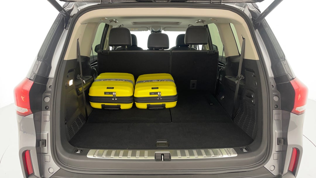 Boot Inside View with Luggage