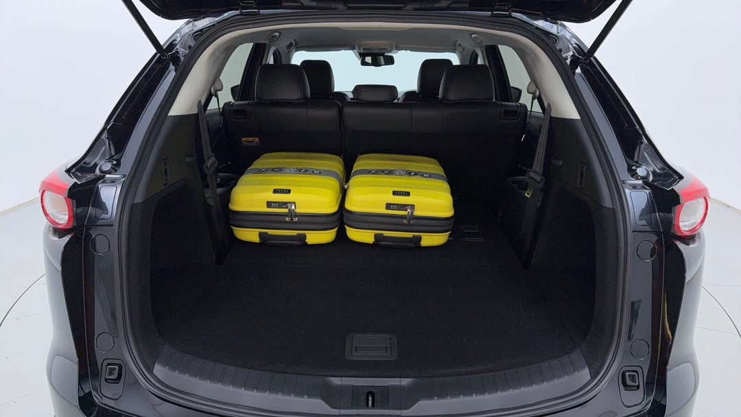 Boot Inside View with Luggage