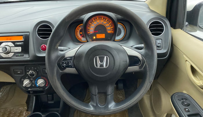 2014 Honda Brio 1.2 S MT I VTEC, Petrol, Manual, 77,693 km, Steering Wheel Close Up