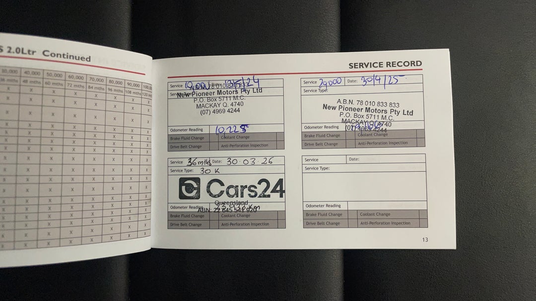 2022 MG HS Excite, Automatic, 23939 km, Service History