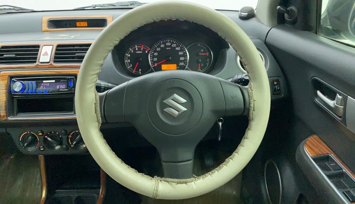 2011 Maruti Swift VXI, Petrol, Manual, 46,265 km, Steering Wheel Close Up