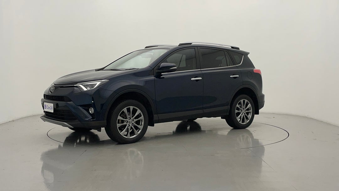 2017 Toyota RAV4 Cruiser (4x4), Automatic, 74102 km, Left Front Diagonal (45- Degree) View
