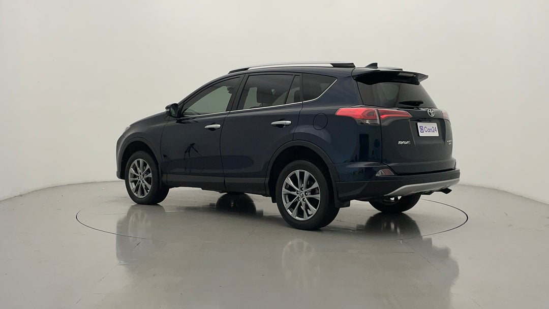 2017 Toyota RAV4 Cruiser (4x4), Automatic, 74102 km, Left Back Diagonal (45- Degree) View