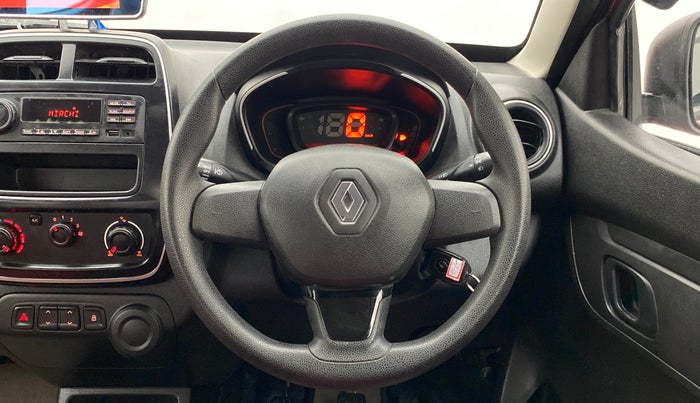 2018 Renault Kwid RXL, Petrol, Manual, 9,696 km, Steering Wheel Close Up