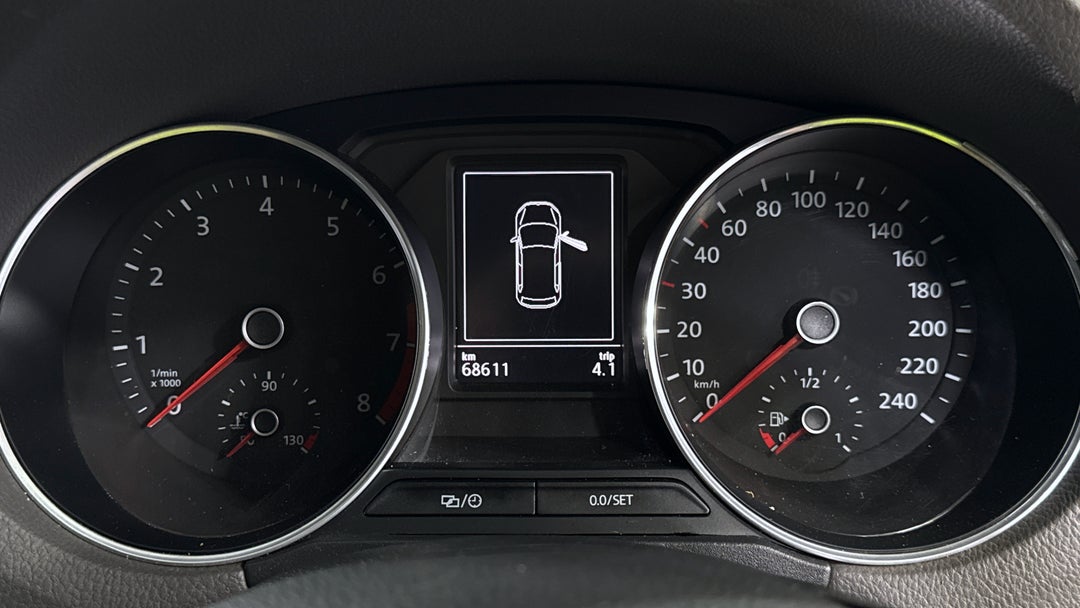 2016 Volkswagen Polo 81 Tsi Comfortline, Automatic, 68611 km, Odometer View