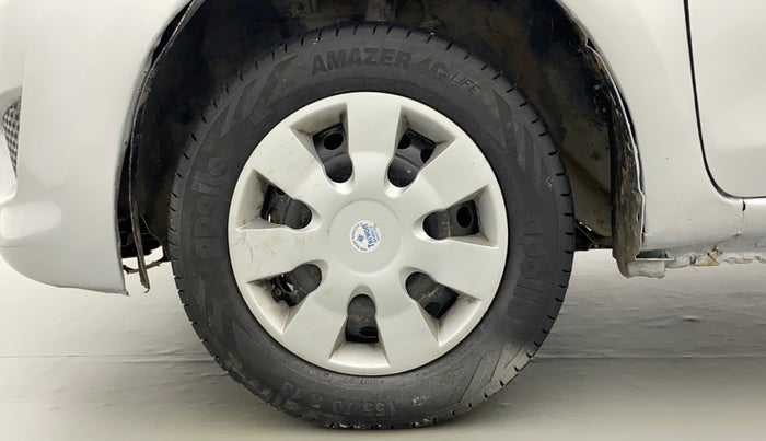 2014 Datsun Go T, Petrol, Manual, 61,002 km, Left Front Wheel