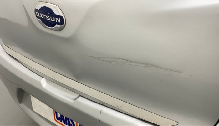 2014 Datsun Go T, Petrol, Manual, 61,002 km, Dicky (Boot door) - Minor scratches