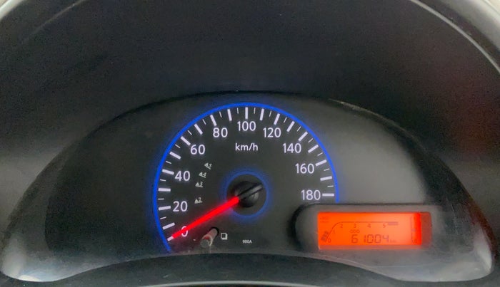 2014 Datsun Go T, Petrol, Manual, 61,002 km, Odometer Image