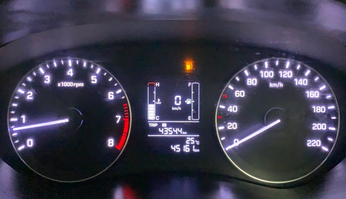 2017 Hyundai Elite i20 ASTA 1.2, Petrol, Manual, 45,159 km, Odometer Image