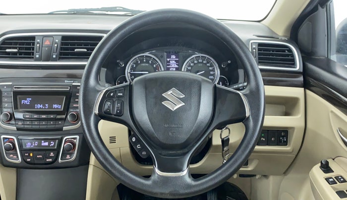 2017 Maruti Ciaz DELTA 1.4 VVT, Petrol, Manual, 17,761 km, Steering Wheel Close Up
