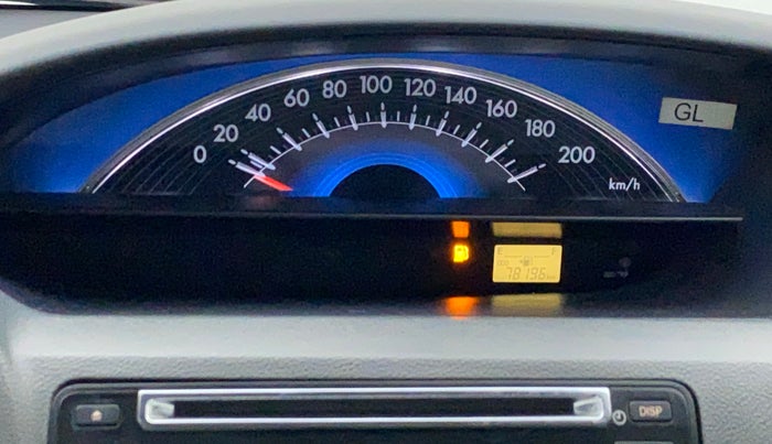 2013 Toyota Etios Liva G, Petrol, Manual, 78,196 km, Odometer Image