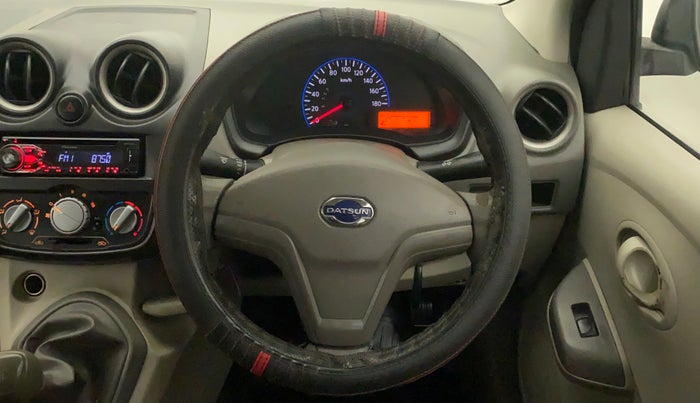 2016 Datsun Go Plus T, Petrol, Manual, 52,163 km, Steering Wheel Close Up