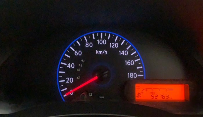 2016 Datsun Go Plus T, Petrol, Manual, 52,163 km, Odometer Image