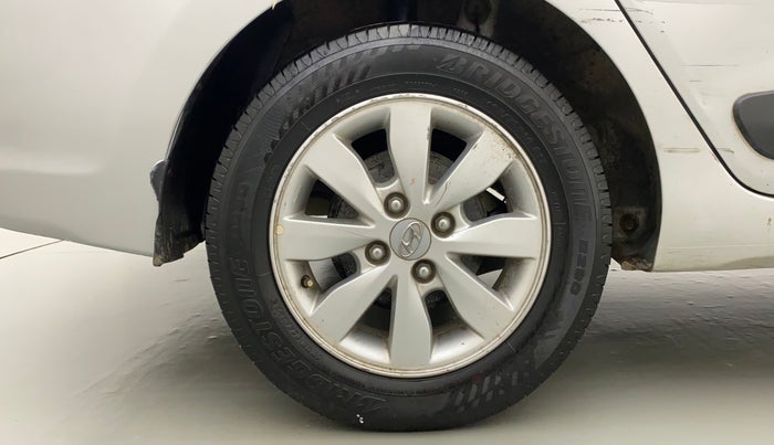 2014 Hyundai Xcent S (O) 1.2, CNG, Manual, 72,380 km, Right Rear Wheel