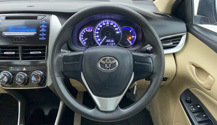 2018 Toyota YARIS J MT, Petrol, Manual, 61,783 km, Steering Wheel Close Up