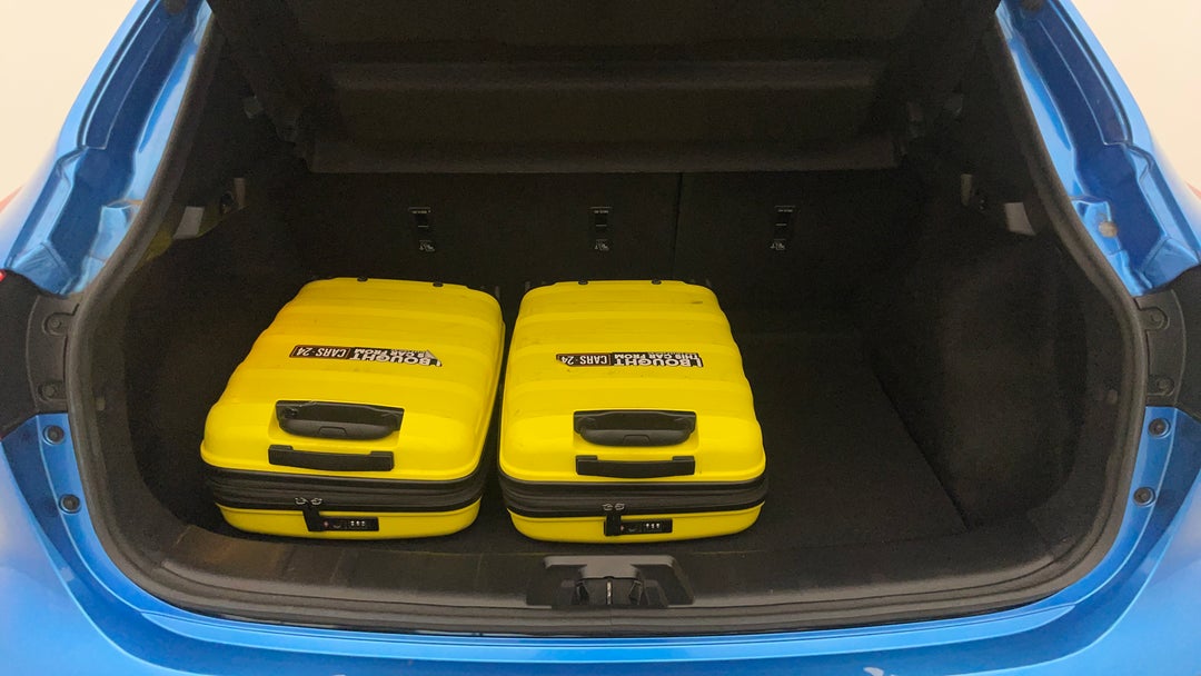 Boot Inside View with Luggage