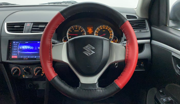 2011 Maruti Swift VXI, Petrol, Manual, 55,861 km, Steering Wheel Close Up