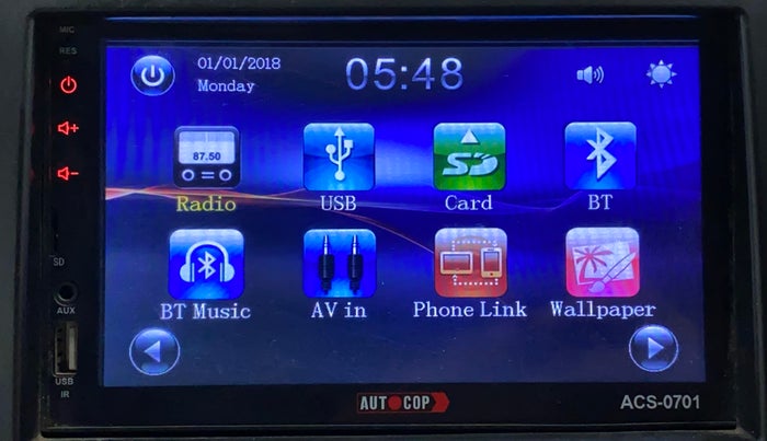 2011 Maruti Swift VXI, Petrol, Manual, 56,141 km, Touchscreen Infotainment System