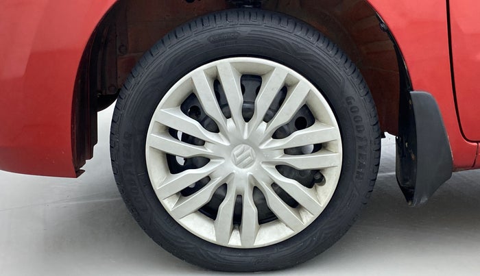2013 Maruti Wagon R 1.0 VXI, Petrol, Manual, 45,434 km, Left Front Wheel