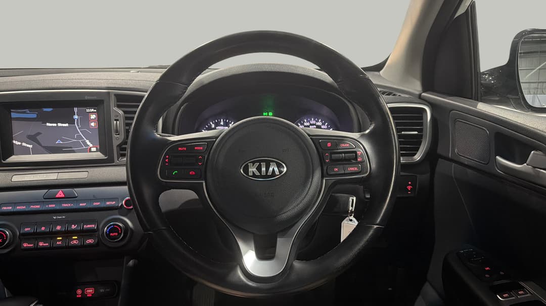 2018 Kia Sportage Si Premium (FWD), Automatic, 66949 km, Steering Wheel Close-up