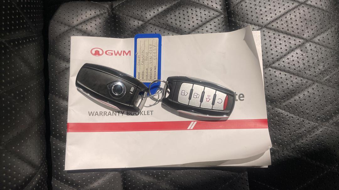 2021 GWM Ute Cannon-X (4x4), Automatic, 75654 km, Key Close-up