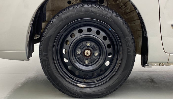 2012 Maruti Wagon R 1.0 VXI, Petrol, Manual, 37,390 km, Left Front Wheel