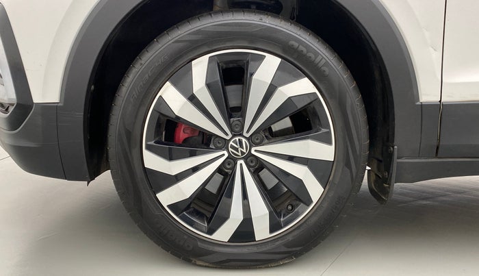 2021 Volkswagen TAIGUN GT PLUS 1.5 TSI DSG, Petrol, Automatic, 11,686 km, Left Front Wheel