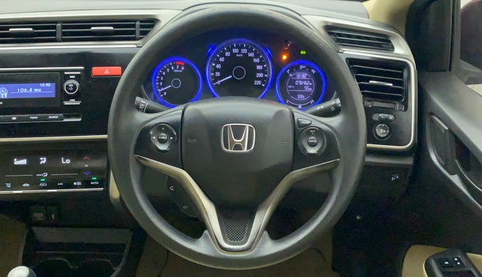 2014 Honda City 1.5L I-VTEC SV, Petrol, Manual, 76,894 km, Steering Wheel Close Up