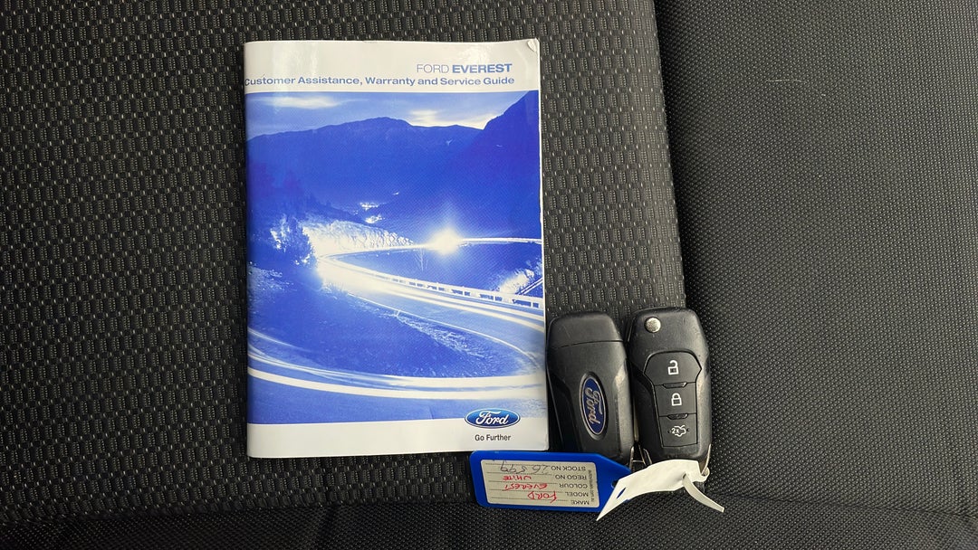 2016 Ford Everest Trend (rwd), Automatic, 84386 km, Key Close-up