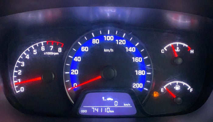 2019 Hyundai Xcent S 1.2, CNG, Manual, 74,110 km, Odometer Image