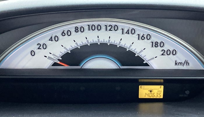 2012 Toyota Etios Liva GD, Diesel, Manual, 1,40,512 km, Odometer Image