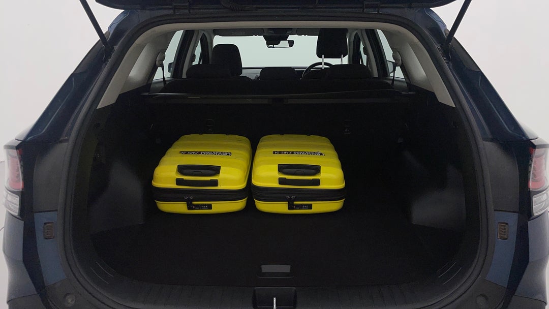 Boot Inside View with Luggage