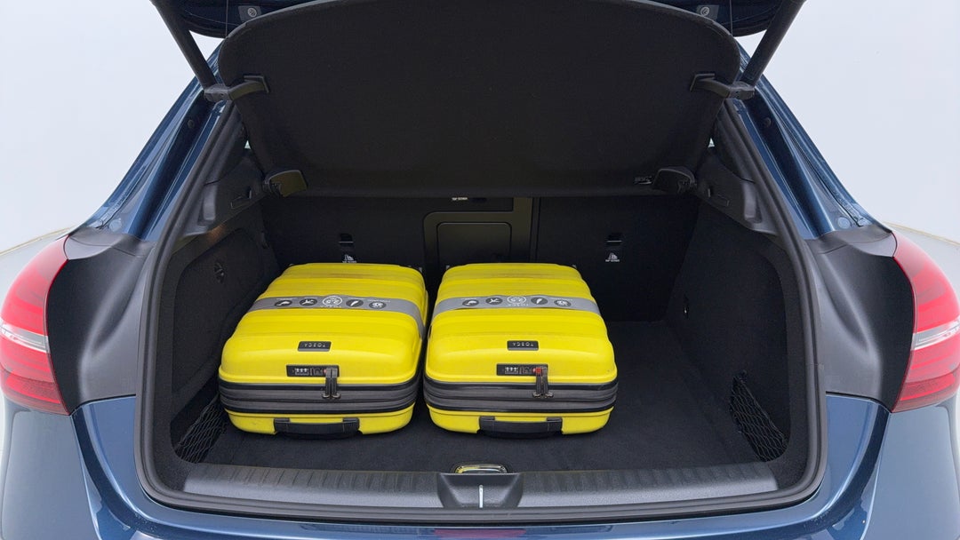 Boot Inside View with Luggage