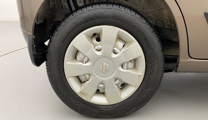 2014 Maruti Wagon R 1.0 LXI CNG, CNG, Manual, 75,760 km, Right Rear Wheel