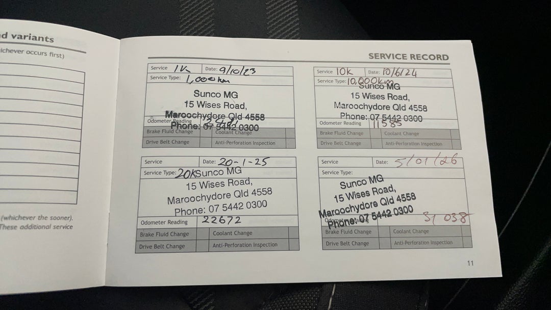 2023 MG Mg3 Auto Core, Automatic, 32573 km, Service History