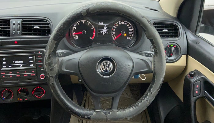 2017 Volkswagen Ameo COMFORTLINE PLUS PETROL, Petrol, Manual, 18,051 km, Steering Wheel Close Up