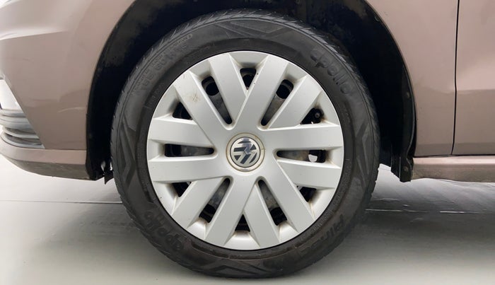 2017 Volkswagen Ameo COMFORTLINE PLUS PETROL, Petrol, Manual, 18,051 km, Left Front Wheel