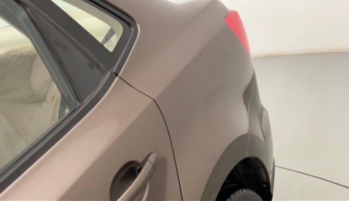 2017 Volkswagen Ameo COMFORTLINE PLUS PETROL, Petrol, Manual, 18,051 km, Left quarter panel - Minor scratches
